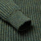Mens Chunky British Wool Ribbed Shooting Jumper Loden Green-Jumper-Paul James Knitwear-S-Loden Green-Urbanheer