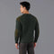 Mens Chunky British Wool Ribbed Shooting Jumper Loden Green-Jumper-Paul James Knitwear-S-Loden Green-Urbanheer