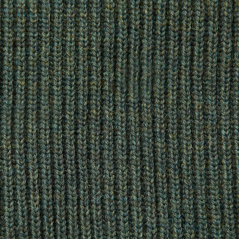 Mens Chunky British Wool Ribbed Shooting Jumper Loden Green-Jumper-Paul James Knitwear-S-Loden Green-Urbanheer