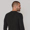 Mens Chunky Merino Wool Cable Jumper Black-Jumper-Paul James Knitwear-S-Black-Urbanheer