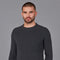 Mens Cotton Fisherman Rib Knit Jumper Anthracite-Jumper-Paul James Knitwear-S-Urbanheer
