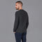 Mens Cotton Fisherman Rib Knit Jumper Anthracite-Jumper-Paul James Knitwear-S-Urbanheer