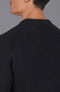 Mens Cotton Fisherman Rib Knit Jumper Black-Jumper-Paul James Knitwear-XS-Urbanheer