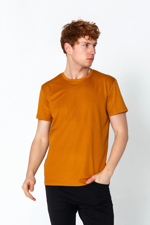 Men's Crew-Neck Fitted T-Shirt - Tile