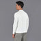 Mens Extra Fine Merino Narrow Mock Turtleneck Jumper White-Jumper-Paul James Knitwear-S-White-Urbanheer