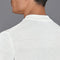 Mens Extra Fine Merino Narrow Mock Turtleneck Jumper White-Jumper-Paul James Knitwear-S-White-Urbanheer
