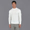 Mens Extra Fine Merino Narrow Mock Turtleneck Jumper White-Jumper-Paul James Knitwear-S-White-Urbanheer