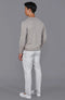 Mens Extra Fine Merino Wool Crew Neck Jumper Barley-Jumper-Paul James Knitwear-S-Urbanheer