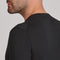 Mens Extra Fine Merino Wool Crew Neck Jumper Black-Jumper-Paul James Knitwear-XS-Urbanheer