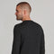 Mens Extra Fine Merino Wool Crew Neck Jumper Black-Jumper-Paul James Knitwear-XS-Urbanheer