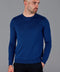 Mens Extra Fine Merino Wool Crew Neck Jumper Indigo Blue-Jumper-Paul James Knitwear-M-Urbanheer