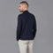 Mens Extra Fine Merino Wool Mock Turtleneck Jumper Navy-Jumper-Paul James Knitwear-S-Urbanheer