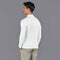Mens Extra Fine Merino Wool Mock Turtleneck Jumper White-Jumper-Paul James Knitwear-S-Urbanheer