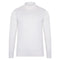 Mens Extra Fine Merino Wool Mock Turtleneck Jumper White-Jumper-Paul James Knitwear-S-Urbanheer