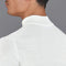 Mens Extra Fine Merino Wool Mock Turtleneck Jumper White-Jumper-Paul James Knitwear-S-Urbanheer