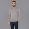 Mens Extra Fine Merino Wool Roll Neck Jumper Barley-Jumper-Paul James Knitwear-S-Barley-Urbanheer