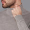 Mens Extra Fine Merino Wool Roll Neck Jumper Barley-Jumper-Paul James Knitwear-S-Barley-Urbanheer
