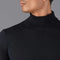 Mens Extra Fine Merino Wool Roll Neck Jumper Black-Jumper-Paul James Knitwear-XS-Black-Urbanheer
