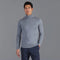 Mens Extra Fine Merino Wool Roll Neck Jumper Mid Grey-Jumper-Paul James Knitwear-S-Mid Grey-Urbanheer