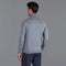 Mens Extra Fine Merino Wool Roll Neck Jumper Mid Grey-Jumper-Paul James Knitwear-S-Mid Grey-Urbanheer