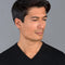Mens Extra Fine Merino Wool V-Neck Jumper-Jumper-Paul James Knitwear-XS-Black-Urbanheer