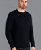 Mens Fisherman's British Wool Cable Jumper Black-Jumper-Paul James Knitwear-S-Black-Urbanheer