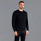 Mens Fisherman's British Wool Cable Jumper Black-Jumper-Paul James Knitwear-S-Black-Urbanheer