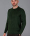 Mens Fisherman's British Wool Cable Jumper Loden Green-Jumper-Paul James Knitwear-XXL-Loden Green-Urbanheer