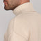 Mens Heavyweight Cotton Submariner Roll Neck Jumper Ecru-Jumper-Paul James Knitwear-XS-Urbanheer
