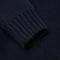 Mens Heavyweight Cotton Submariner Roll Neck Jumper Navy-Jumper-Paul James Knitwear-XS-Urbanheer