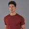 Mens Heavyweight Fitted Supima Cotton T-Shirt Port-T-Shirt-Paul James Knitwear-XXL-Port-Urbanheer