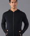 Mens Heavyweight Merino Activewear Hooded Jumper-Hooded Jumper-Paul James Knitwear-S-Black-Urbanheer