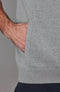 Mens Lightweight 100% Cotton Zip Through Gilet Ash Grey-Gilet-Paul James Knitwear-S-Urbanheer