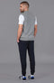 Mens Lightweight 100% Cotton Zip Through Gilet Ash Grey-Gilet-Paul James Knitwear-S-Urbanheer