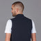Mens Lightweight 100% Cotton Zip Through Gilet Navy-Gilet-Paul James Knitwear-S-Urbanheer