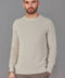 Mens Lightweight Cotton Fisherman Rib Jumper Birch-Jumper-Paul James Knitwear-S-Birch-Urbanheer