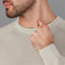 Mens Lightweight Cotton Fisherman Rib Jumper Birch-Jumper-Paul James Knitwear-S-Birch-Urbanheer
