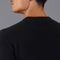 Mens Lightweight Cotton Fisherman Rib Jumper Black-Jumper-Paul James Knitwear-S-Black-Urbanheer