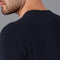Mens Lightweight Cotton Fisherman Rib Jumper Navy-Jumper-Paul James Knitwear-L-Navy-Urbanheer