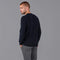 Mens Lightweight Cotton Fisherman Rib Jumper Navy-Jumper-Paul James Knitwear-L-Navy-Urbanheer
