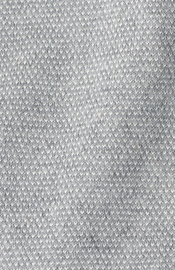 Mens Lightweight Cotton Honeycomb Buttonless Polo Shirt Ash Grey-Polo Shirt-Paul James Knitwear-S-Ash Grey-Urbanheer