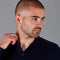 Mens Lightweight Extra Fine Merino Long Sleeve Shirt Navy-Shirt-Paul James Knitwear-S-Urbanheer