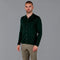 Mens Lightweight Extra Fine Merino Long Sleeve Shirt Navy-Shirt-Paul James Knitwear-S-Urbanheer