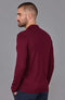 Mens Lightweight Extra Fine Merino Long Sleeve Shirt Rioja-Shirt-Paul James Knitwear-S-Urbanheer