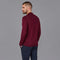 Mens Lightweight Extra Fine Merino Long Sleeve Shirt Rioja-Shirt-Paul James Knitwear-S-Urbanheer