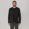 Mens Lightweight Mercerised Cotton Knitted Blazer Black-Blazer-Paul James Knitwear-S-Regular-Black-Urbanheer