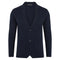 Mens Lightweight Mercerised Cotton Knitted Blazer Navy-Blazer-Paul James Knitwear-S-Regular-Navy-Urbanheer