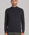 Mens Lightweight Merino Cashmere Mock Turtle Neck Jumper Submarine Navy-Jumper-Paul James Knitwear-S-Submarine Navy-Urbanheer