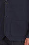 Mens Lightweight Organic Cotton Linen Knitted Blazer Navy and Black-Blazer-Paul James Knitwear-M-Regular-Navy-Urbanheer