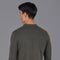 Mens Lightweight Organic Cotton Linen Knitted Blazer Olive-Blazer-Paul James Knitwear-M-Regular-Urbanheer